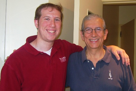 Jonathan Orgel with Ramon Cuevas, the founder of CME
